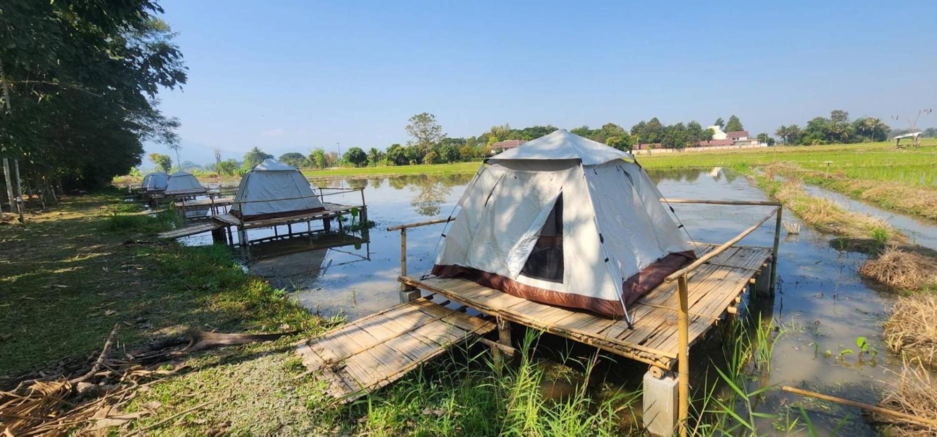 Tung Tong Homestay & Camping Mae Rim Exterior foto